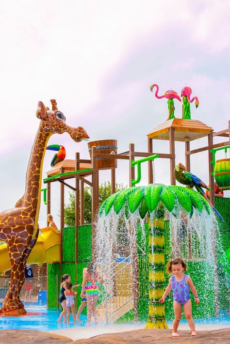 Wichita's Newest Attraction: Tanganyika Falls Splash Park Opens May 31, 2021 Tires Playground, Backyard Waterslide, Dreamy Pools, Water Park Ideas, Bad Inspo, Tire Playground, Fun Water Parks, Vision Bored, Animal Encounters