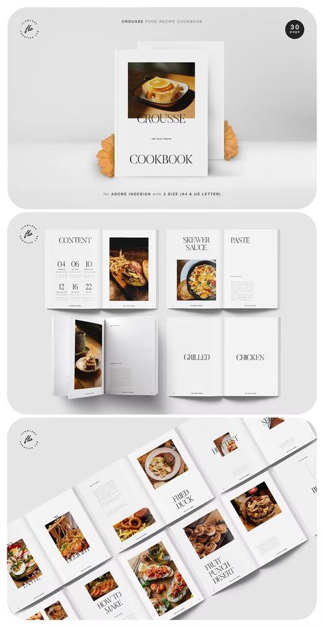 Cookbook Design Template, Eat Greek, Typographic Poster Design, Cookbook Design, Cookbook Template, Recipe Cookbook, Zine Design, Booklet Design, Typographic Poster