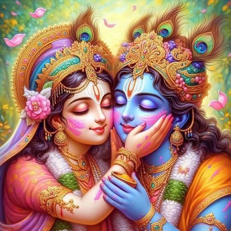 Radhe Krishna Holi Image Hd, Radhakrishna Holi Painting, Radha Krishna Holi Images Hd, Radha Krishna Holi Photo, Radhakrishna Holi Images, Radhe Krishna Holi Image, Holi Art, Holly Illustration, Holi Painting