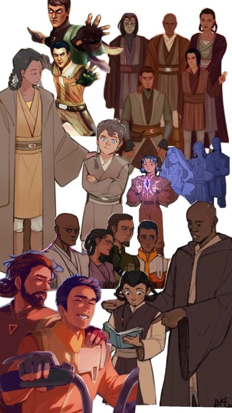 Star Wars Au, Jedi Order, Star Wars Light Saber, Star Wars Artwork, Anime Wolf, Star Wars Rebels, Lightsaber, Father And Son, All Art