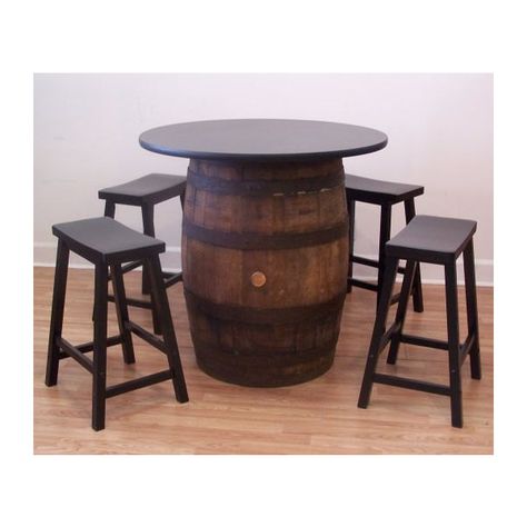 Bourbon barrel decor