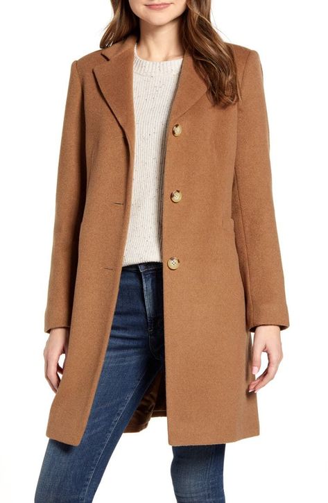 facf9f743b083008a894eee7baa16469desc36064675ri Camel Coat Outfit Classy, Camel Coat Outfit, Fall Fashion Coats, Wool Winter Coat, Coat Women Fashion, Stylish Coat, Leather Detail, Classic Coats, Camel Coat