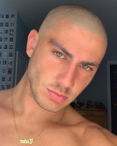 TUCKER RAJALA’s Instagram photo: “pulled a you on you, now we don’t talk anymore” Bald Head Man, Shaved Head Styles, Bald Look, Bald Men Style, Interior Model, Bald Man, Bald Hair, Bald Men, Bald Heads