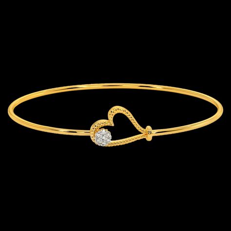 "Details Metal - 14k Yellow Gold Weight- 9-10 Grams Approx (One Bangle) Diamond - 0.084 cts Payment Policy We accept payment through PayPal only, Payment should be made within 7 days of purchase. If you are experiencing some difficulty in paying through PayPal and need additional time, please contact us. Delivery Time Item will be Shipped Within 1-2 Days after payment is cleared The delivery time usually takes 11 to 23 days, depending which country & location We recommend you contact your lo Diamond Gold Bracelet, Gold Bracelet Bangle, 14k Gold Bangle Bracelet, Gold Cuff Bangle, Antique Gold Bracelet, Bangle Diamond, Open Bracelet, Gold Bangles For Women, New Gold Jewellery Designs