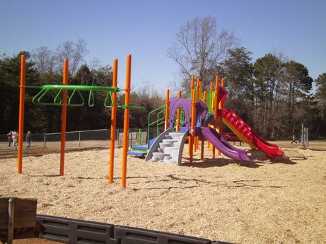 Startown Elementary School - Newtown, NC Elementary School Playground, School Playground, Dreams And Nightmares, Rooftops, Elementary School, Park Slide, Short Film, Elementary Schools, Road