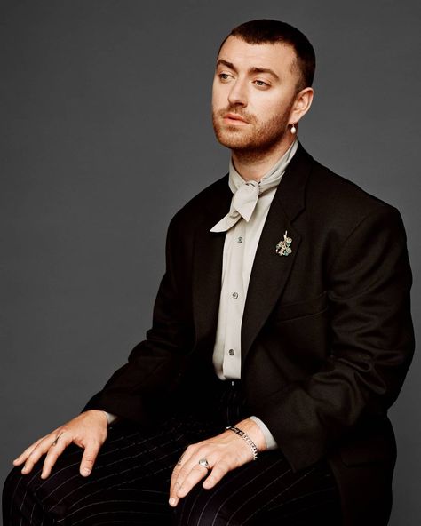 Sam Smith Lyrics, Diamonds Lyrics, Joshua Reynolds, Alasdair Mclellan, Modern Suits, Masculine Fashion, Custom Gown, Metal Magazine, Capitol Records