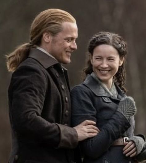 Outlander Characters, Drums Of Autumn, Sam And Cait, Outlander Jamie, Jamie And Claire, Together Again, Jamie Fraser, Sam Heughan, The Drama