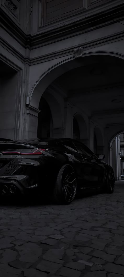 Dark Black Cars Aesthetic, Ipad M4 Wallpaper, Black Bmw Aesthetic Wallpaper, Bmw Wallpapers Aesthetic, Black Luxury Wallpaper Iphone, Bmw Dark Aesthetic, Dark Car Wallpaper Iphone, Black And White Aesthetic Car, Wallpaper Iphone Dark Photography