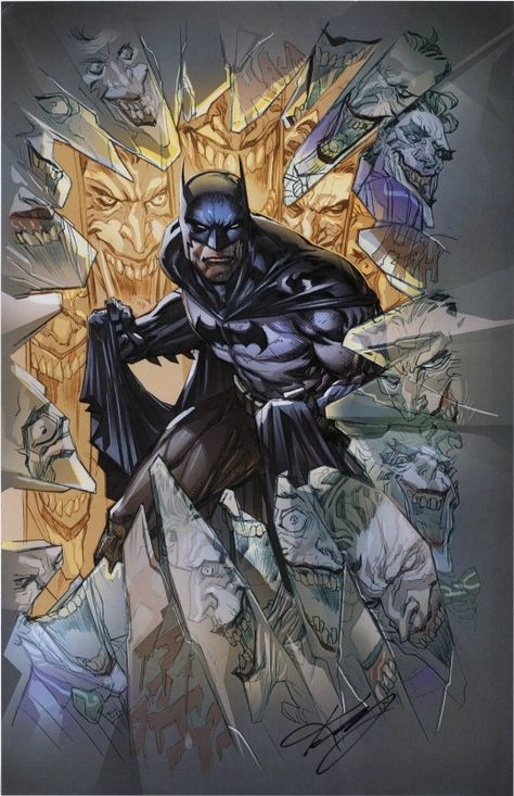 Batman Eternal, Andy Kubert, Joker Print, I'm Batman, The Bat Man, Bat Cave, Bob Kane, Bat Man, I Am Batman