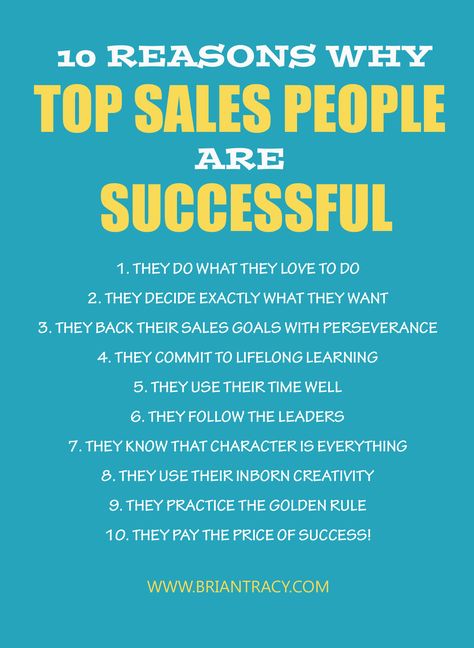 10 Reasons Why Top Sales People are Successful: Boost Your Sales Career Found @http://www.briantracy.com/blog/sales-success/key-to-success-sales-career-top-sales-people?cmpid=2269=1728 #Entrepreneurs #Business Now released: A Fast Track To Top #Sales. Go to: http://www.top-sales-results.com/ Inspirational Sales Quotes, Sales Motivation Quotes, Sales Motivation, Sales Quotes, How To Believe, Now Quotes, Sales Skills, Quotes Ideas, Sales Techniques