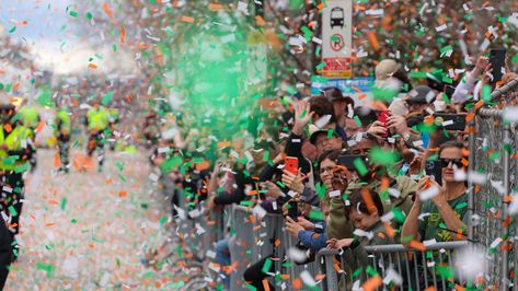 Best Cities to Celebrate St. Patrick’s Day 2023 in the US - Thrillist St Patrick’s Day Parade, Ireland St Patricks Day Aesthetic, St Patrick Day Aesthetic, Boston St Patricks Day, St Patricks Day Aesthetic, March Vibes, Ireland St Patricks Day, San Antonio River, South Boston