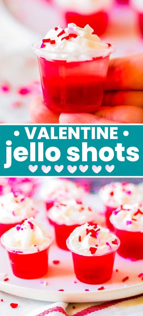 Valentine Jello, Jello Shots Vodka, Persnickety Plates, Cranberry Jello, Jello Flavors, Kid Friendly Drinks, Jello Shot, Family Desserts, Jello Shot Recipes