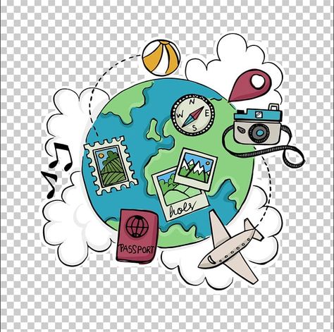 World Tourism Day, Day Flight, Earth Drawings, Flight Travel, Tourism Day, Website Logo, Drawing Clipart, Travel World, Travel Logo