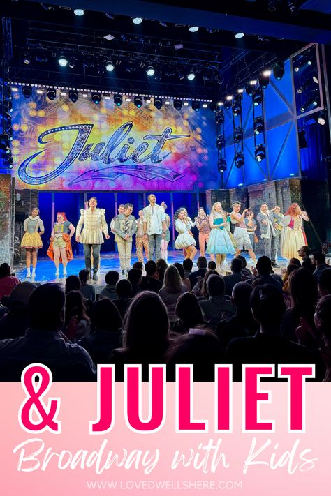 Review of the hit musical & Juliet and our experience seeing it on Broadway. And Juliet Musical Costumes, British Columbia Road Trip, Musical Costumes, Broadway Show, Purple Color Block, Theater District, Visit New York, Backstreet Boys, Gender Identity