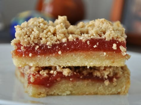 Guava Bars  Carrie Vasios      BAR COOKIES  COOKIE MONSTER  COOKIES  GUAVA  OATS  SHORTBREAD  PRINT  FAVORITE THIS! (7 )  EMAIL                  In these tropical bar cookies, a buttery shortbread base is topped with sweet guava paste, then finished with a lightly crunchy oat topping. Guava Bars Recipes, Guava Bars, Guava Desserts, Guava Recipes, Hawaiian Desserts, Guava Paste, Paste Recipe, Bar Cookies, Hawaiian Food