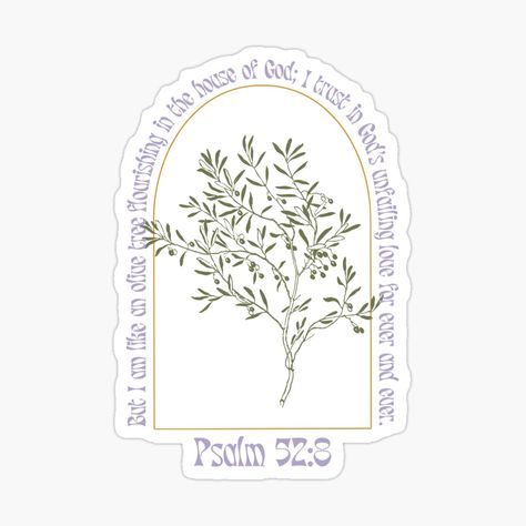 Olive Branch Scripture Tattoo, Bible Plant Tattoo, Psalm 52:8, Olive Tree Design, Olive Tree Meaning, Olive Tree Art, Olive Tree Bible Verse, Olive Branch Meaning, Olive Branch Meaning Bible