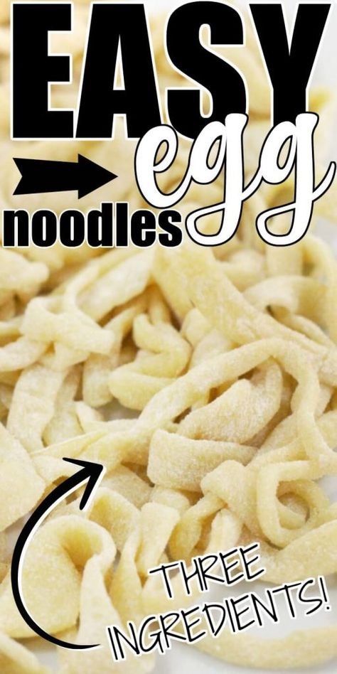 Easy Noodles Quick, Old Fashioned Noodle Recipe, Milk Noodles Recipe, Simple Egg Noodle Recipes, Home Made Noodles Easy, Homemade Chicken And Noodles Recipe, Homemade Noodles Grandmas, Egg Noddle Recipes Easy Quick, Homemade Egg Noodles Easy