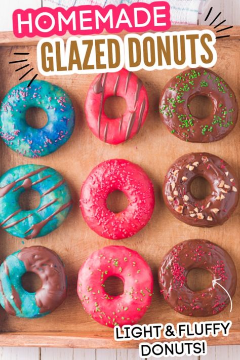 How To Make Donut Icing, Homemade Glazed Donuts Recipe, Homemade Donut Glaze, Glazed Donut Recipe, Homemade Glazed Donuts, Glazed Donuts Recipe, Donut Glaze Recipes, Donuts Glazed, Best Donut Recipe