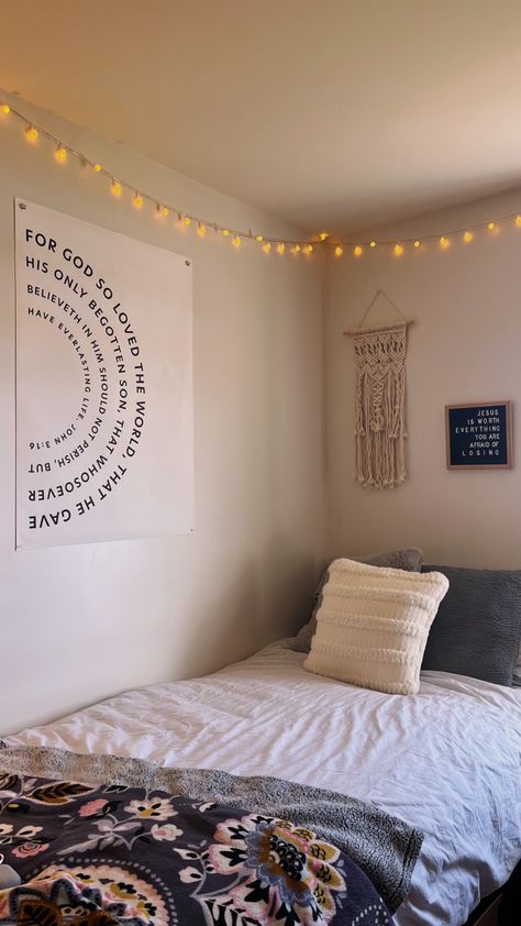 Liberty University Dorm, University Dorm, Holy Girl, University Dorms, College Dorm Room Decor, Liberty University, Dorm Ideas, College Prep, College Dorm Rooms