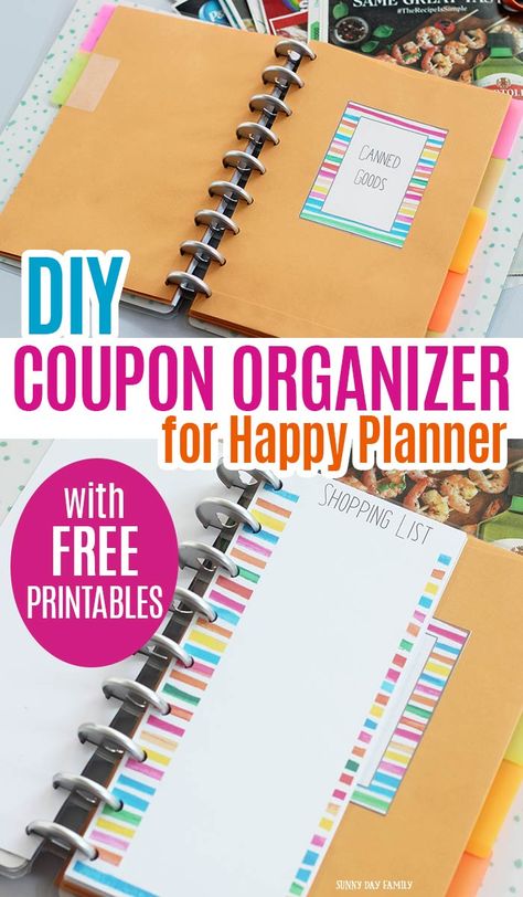 How To Start Couponing, Couponing 101, Couponing For Beginners, Happy Planner Printables, Printable Shopping List, Happy Planner Ideas, Diy Coupons, Free Printable Coupons, Planner Diy