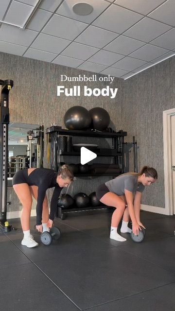 WOMEN FITNESS/HOMEWORK OUT/BUSY MOM/GYM on Instagram: "Dumbbell ONLY full body  Hey team !! Hope you’re all well 🤍 today we’ve got a quick & efficient dumbbell only full body circuit for you to try! You only need 2 dumbbells for this one so it’s great for anyone who prefers home workouts / has access to limited equipment!  Workout details; ⏰45 scs on | 10 scs off - REPEAT X4  @zoandemfit  #fullbodyworkout#womenfitnessmotivation #homeworkoutsforwomen #kettleworkout #workoutmotivation #fyp" Full Body Weight Workout, Full Body Dumbbell Workout, Full Body Circuit, Equipment Workout, Fitness Guide, Fitness Career, Dumbell Workout, Full Body Workout At Home, Full Body Hiit Workout