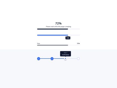 Progress Bar Ui Design, Progress Bar Design, Progress Bar Ui, Marketing Dashboard, Bar Image, Ui Components, Bar Designs, Progress Bar, Simple Designs To Draw