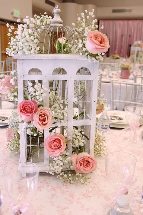 French Wedding Theme Decor, Paris Garden Theme Party, French Countryside Bridal Shower Ideas, Spring Time In Paris Theme Ideas, French Tea Party Decorations, French Centerpieces, Parisian Bridal Shower Ideas, French Garden Party, Enchanted Theme