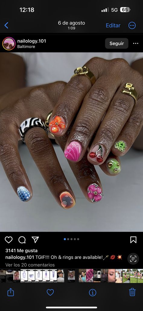 Freestyle Nails Short, Freestyle Nails, Fan Nails, 3d Eye, Eye Nail Art, Nails 3d, 3d Nail, 3d Nail Art, Nails Short