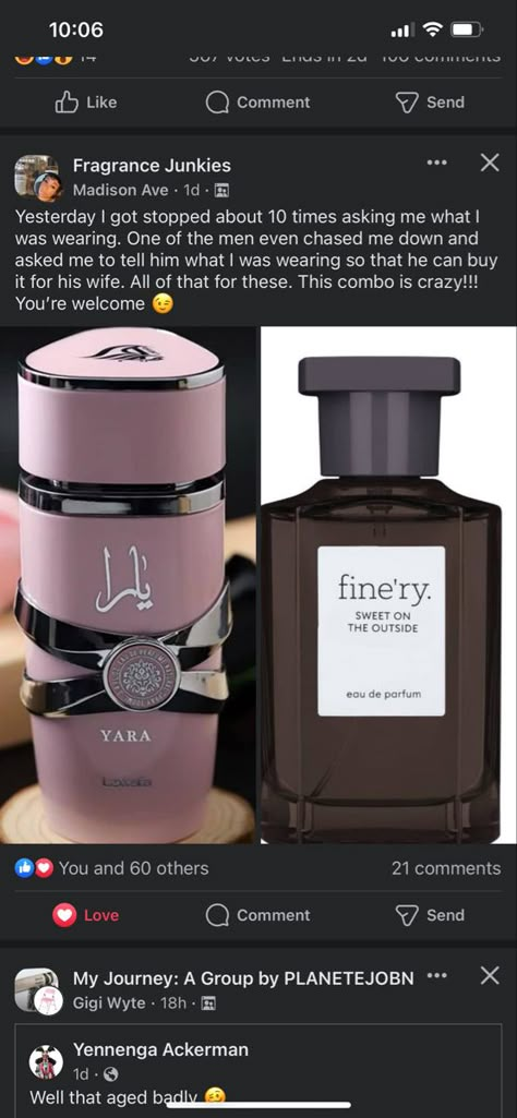 Oil Based Perfume Fragrance, Nada Perfume, Pink Sugar Perfume Layering, Finery Perfume Combos, Layering Combos Perfume, Yara Perfume Combo, Scent Layering Combo, Fragrance Layering Combinations, Signature Scent Ideas