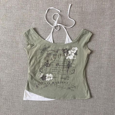 vintage y2k jane norman bardot top Condition: very... - Depop Jane Norman Top, Tiny Tops Outfit, 90s Tops Women, Vintage Shirts For Women, Y2k Tank Top, Bardot Top, Harajuku Style, Y2k Depop, Retro Streetwear