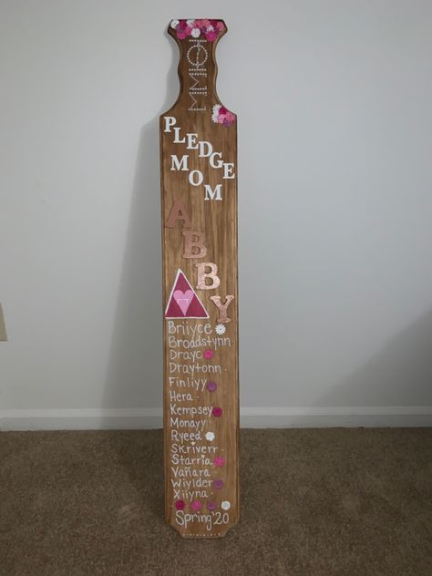 Sorority mom paddle ( ass mom paddle Pledge Mom Paddle Sorority, Paddle Sorority, Paddle Ideas, Sorority Paddles, Saree Blouse Designs, Saree Blouse, Bottle Opener Wall, Sorority, Bottles Decoration