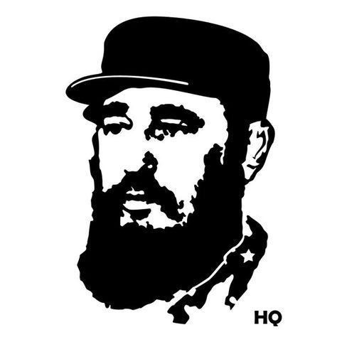 Fidel Castro Art, Fidel Castro, Stencil Art, Wire Art, Moleskine, Art Pictures, Line Drawing, Che Guevara, Historical Figures