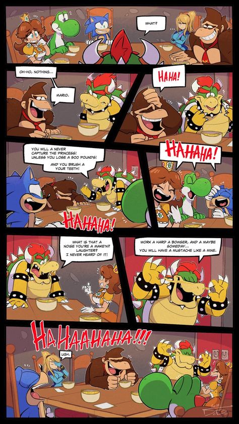 Mario Daisy, Mario Smash, Super Smash Bros Game, Mario Comics, Mario Funny, Super Smash Bros Memes, Mario Memes, Smash Bros Funny, Comic Reference