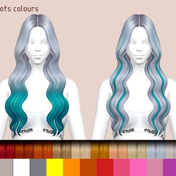 ROYAL HAIR | Patreon Sims 4 Colorful Hair, Sims 4 Mermaid Hair, Daylife Sims, Royal Hair, Ts4 Hair, Sims 4 Male Clothes, Cc Patreon, Cc Hair, Cc Folder