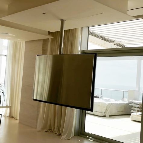 iConnect on Instagram: “Our perfect mechanism in action. ‏The perfect solution for your hidden TV . . #iconnectvlift #avinstallation #ceilingtvmounts #ceilingtv…” Ceiling Tv, Tv Lift, Hidden Tv, Corner Tv Stand, Tv Storage, Tv Mounts, Tv Screen, Tv Wall Unit, Wall Mounted Tv