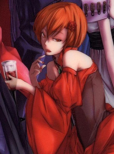 Banica Conchita, Evillious Chronicles, Red, Hair, Anime