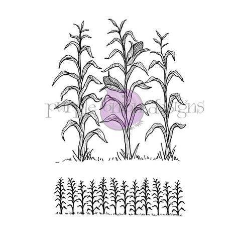 Corn Stalk Drawing, Clarabelle Cow, Sunny Meadow, Farm Wagons, Corn Stalks, Scarecrow, Ear Tattoo, Corn, Art Inspiration