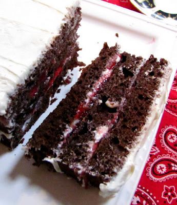 Tootsie Roll Flavor Cake filled with  cherry preserves and frosted with cream cheese Tootsie Roll Recipe, 3 Ingredient Cake, 3 Ingredient Cakes, Tootsie Rolls, Dessert From Scratch, Tootsie Roll, Cupcake Flavors, Different Cakes, Delicious Cake Recipes