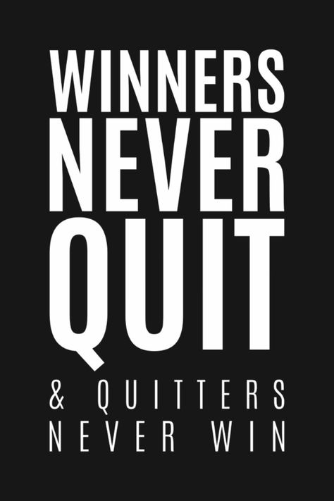 Elevate your space with our inspirational, motivational, positive "Winners Never Quit & Quitters Never Win" Quote Poster! Motivate and inspire with positive words beautifully displayed on your wall. Perfect for home or office decor, this motivational piece will spark creativity and spread positivity. Unleash the power of inspiration today! Study Motivation Posters For Room, Creative Mind Quotes, Motivational Posters For Room, Motivational Quotes Poster Design, Winners Poster, Motivational Quotes For Success Wall, Office Motivational Wall Art, Posters For Boys Room, Motivational Quotes For Success In Black Background