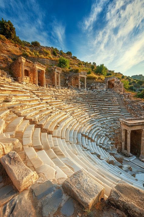 "Explore the ruins of Ephesus! 🏛️🌟 Walk through this ancient city in Turkey and uncover its historical and architectural marvels. ✨ #Ephesus #AncientHistory #TravelTurkey" Turkey Ephesus, Ephesus Ancient City, Hunger Games Arena, Ancient Turkey, Ephesus Turkey, 2025 Goals, Ancient Greek City, Greek Isles, Lds Art