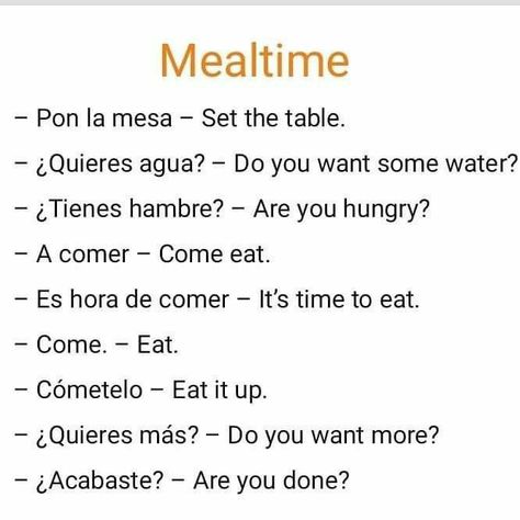 Useful Spanish Phrases, Spanish Words For Beginners, Basic Spanish Words, Learning Spanish Vocabulary, Speak Spanish, Learn Another Language, Spanish Phrases, Interesting English Words, Spanish Vocabulary