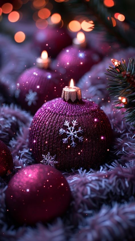 Globe Wallpaper, Christmas Gel, Merry Christmas Wallpaper, Christmas Scenery, Nails Easy, Christmas Phone Wallpaper, Cute Christmas Wallpaper, Purple Christmas, 50 Christmas