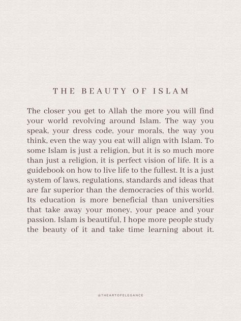 Islamic Lessons, The Beauty Of Islam, Muslimah Quotes, Beauty Of Islam, Islam Lesson, Islam Quotes About Life, Short Islamic Quotes, Muhammad Quotes, Islamic Knowledge