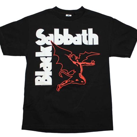 Black Sabbath T Shirt | Black Sabbath Creature T-Shirt Mens Black T Shirt, Black Sabbath T Shirt, Vintage Band Shirts, Tee Party, Music Tees, Black Sabbath, Band Merch, Men Shirt, Name Logo