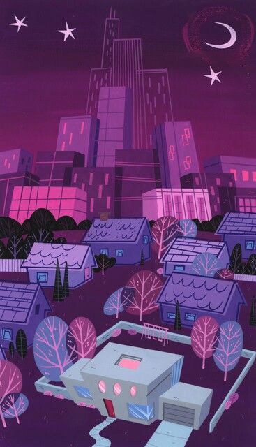 The City of Townsville Moodboard Background, Powerpuff Girls Wallpaper, Bg Design, Girl Background, Powerpuff Girl, Cartoon Background, Animation Background, Girl Wallpaper, Powerpuff Girls