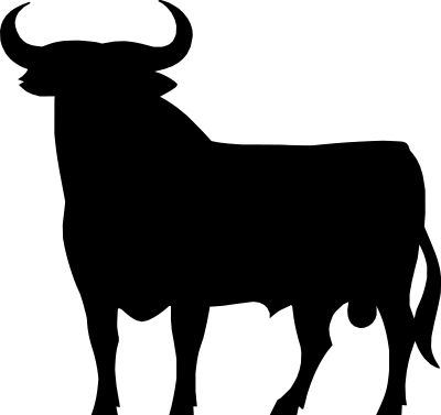 Osborne bull - Silhouette on canvas? Embroidery appliqué? Bleach spray shirt? Toro Vector, Spanish Themed Party, Toro Logo, Spanish Party, History Logo, Bull Tattoos, Woodworking Store, Woodworking Logo, Silhouette Art