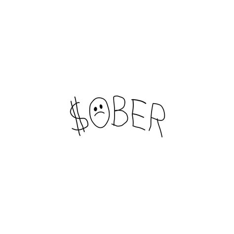 This Lil Peep inspired ignorant-style lettering pays homage to the late rapper #crybaby #sober #love Jordans Tattoo, Peep Tattoo, Jordan Tattoo, Lil Peep Lyrics, Ignorant Style Tattoo, Evil Bunny, Face Tats, Sketch Style Tattoos, Wall Drawings