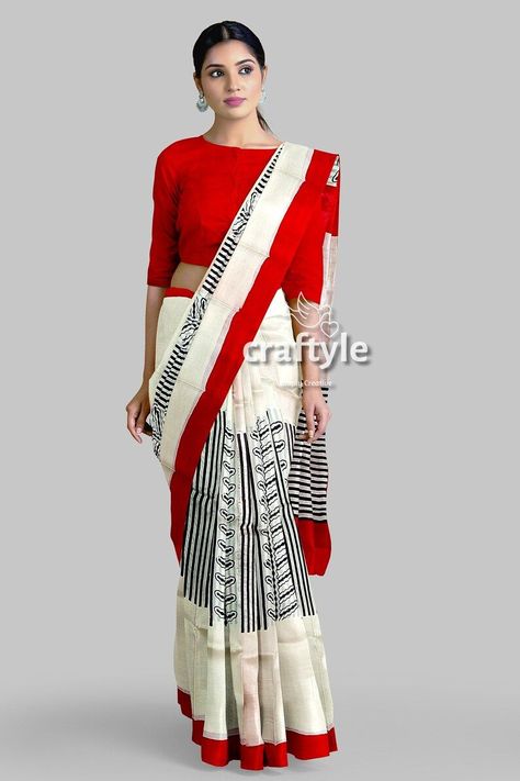 Presenting an exclusive Hand Block Printed Saree with running blouse piece. The authentic block print saree is beautifully handcrafted by our skilled artisans. We have used best quality 3 Ply Murshidabad silk fabric, so that you feel the elegance with comfort of this pure silk saree. It's a light weight pure Murshidabad silk saree. Kanjivaram Sarees Silk, Traditional Silk Saree, Block Print Saree, Mulberry Silk Fabric, Indian Silk Sarees, Hand Painted Sarees, Saree For Women, Print Saree, Jamdani Saree