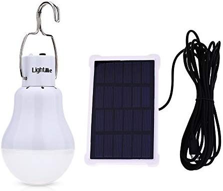 LightMe Portable 15W 140LM Solar Powered Led Bulb Lights Outdoor Solar Energy Lamp Lighting for Home Fishing Camping Emergency & Other Outdoor Activities (140LM) Bulb Lights Outdoor, Solar Light Bulb, Solar Shed Light, Lighting For Home, Solar Powered Lamp, Bulb Lights, Solar Energy Panels, Camping Lamp, Solar Led Lights