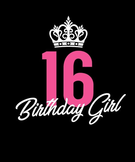 Sweet 16 Wallpaper, 16th Birthday Quotes, Fb Quotes, Birthday 16, Doll Suitcase, Birthday Eve, Happy Birthday Princess, Fb Quote, Art Cake